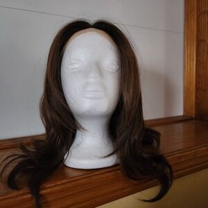 Lace Front Natural Brown Women’s Wig - Stylish Layered Look